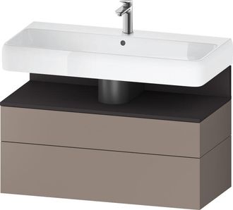 Duravit Qatego Mueble Bajo Lavabo, 1 Extra&iacute;ble Y 1 Caj&oacute;n, - Duravit