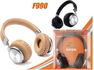 Trade Shop Trade Shop - Cuffie Stereo Wireless Bluetooth V4.2 Radio Fm Micro Sd Slot Mp3 Aux-in F990