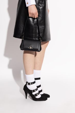 Vivienne Westwood Hazel Small Shoulder Bag, Womens, Black