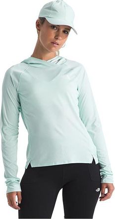 The North Face Sunriser Hoodie Womens Clothing Opal Frost : 2XL, Polyester
