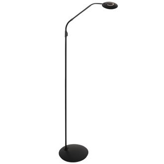 Steinhauer L&aacute;mpara De Pie - Negro - Zenith2 - Pl&aacute;stico Metal - L&aacute;mpara De