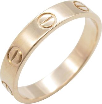 Cartier Gold Pink Gold (18K) Band Ring (Pre-Owned)
