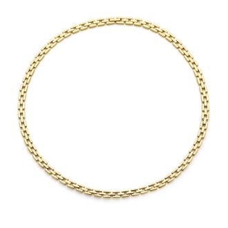 Parte Di Me Elegante Gouden Dante Ketting - Dames - Accessoires - Geel - Maat: ONE Size