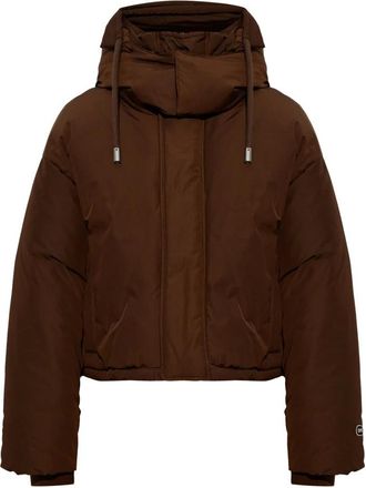 Ami Giacca imbottita con cappuccio - - Jackets - Donna - Marrone - L