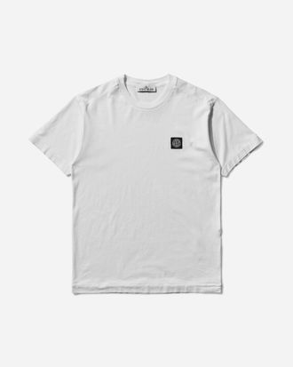 Stone Island Men s 60/2 Cotton Jersey T-Shirt White