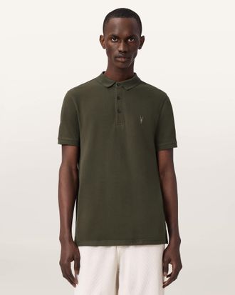 AllSaints Reform Short Sleeve Polo Shirt