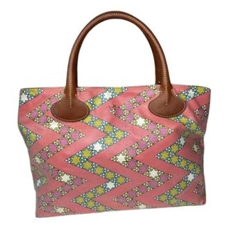 Emilio Pucci Pre-owned Tote Bag - Dames - Vintage Shopper - Veelkleurig - ONE Size - Leer - Vintage
