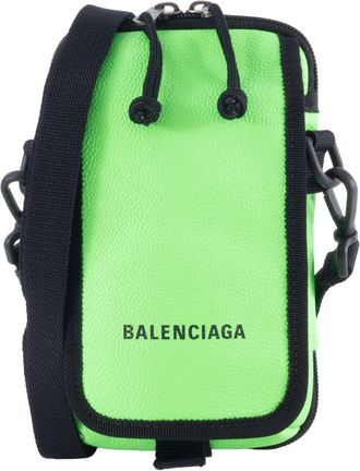 Balenciaga Green Leather Shoulder Bag (Pre-Owned)