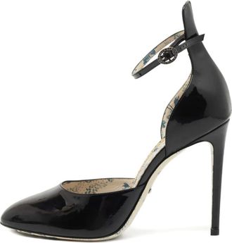 Gucci Pumps in pelle con tacco 110mm - Nero