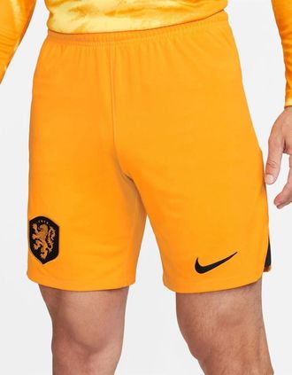 Nike Mens Netherlands 2022 Stadium Home Adults - Orange - Size: 37/36/32
