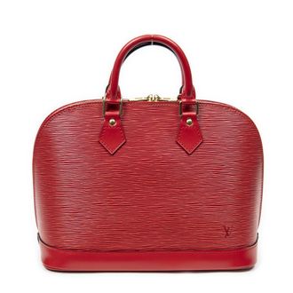 Louis Vuitton Pre-owned Womens Alma PM Handbag - Red - One Size