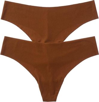 Commando Commando 2Pk Butter Mid-Rise Thong