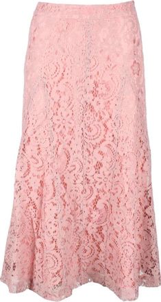 Semicouture gonna - Dames - Midirokken - Roze - L - Katoen - Rokken
