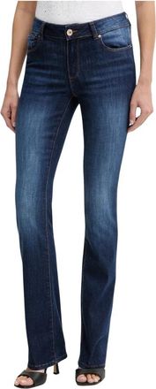 Fracomina Bootcut Jeans - Dames - Slim Fit Jeans - Blauw - W26 - Katoen - Jeans