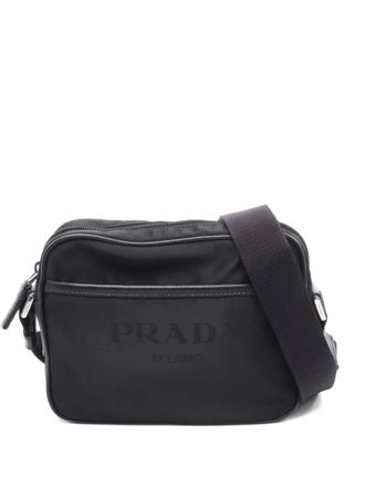 Prada 2010s Tessuto shoulder bag - women - Nylon - One Size - Black