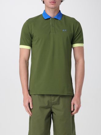 Sun 68 Polo in cotone con logo Sun68