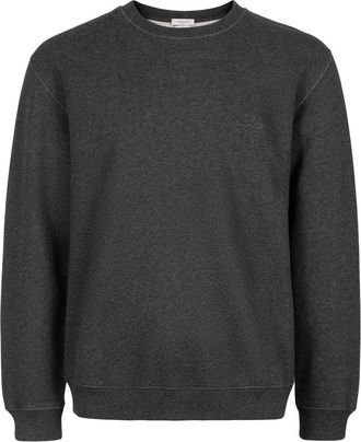Jacob Cohen Sweater met ronde hals - Heren - Sweatshirts - Grijs - L - Katoen - Hoodies & sweatvesten