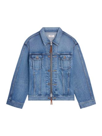 Celine TRUCKER JACKET IN COTTON DENIM - Celine - Man