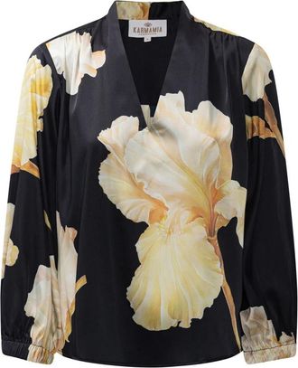 Karmamia Blouses - Dames - Blouses - Veelkleurig - L - Overhemden