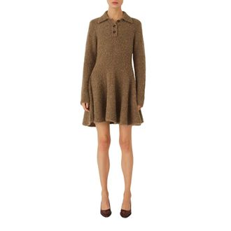 The Garment Dames, Jurken, Groen, Maat: M Wol