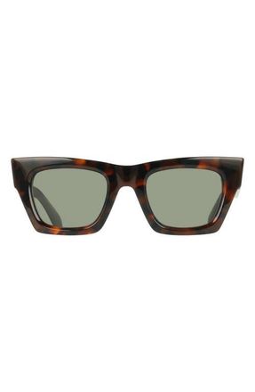Ferragamo 50mm Gradient Cat Eye Sunglasses in Tortoise at Nordstrom