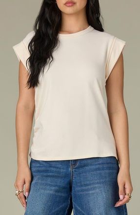 Wit & Wisdom Knit Top in Ecru at Nordstrom, Size X-Small