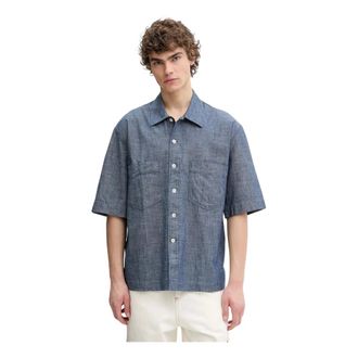 Sunflower Hombre, Camisas, Azul, Talla: S