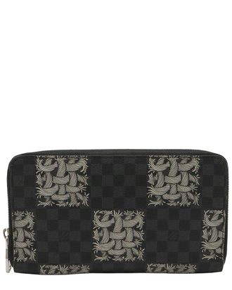 Louis Vuitton Damier Graphite Zippy Organizer Wallet (Authentic Pre-Loved)
