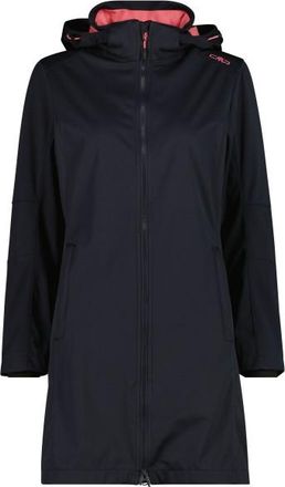 F.lli Campagnolo Parka Zip Hood Softshelljacke f&uuml;r Damen | schwarz