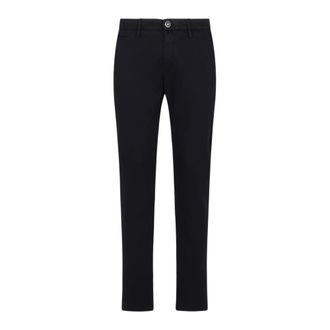 Jacob Cohen Chinos, male, Blue, Size: W32 Pantalone Slim Fit Bobby Diagonale STR