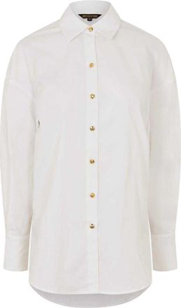 Biba Dames-T-shirt met lange mouwen (Wit)