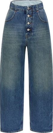 Maison Margiela Straight Leg Jeans Celeste-Donna