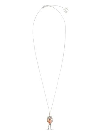 Burberry Knight Heart halsketting met hanger - Zilver