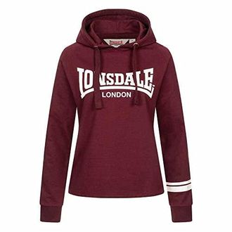 Pull bi-matière à capuche femme ROSE