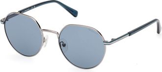GANT GA7233 14V Mens Sunglasses Silver Size 53