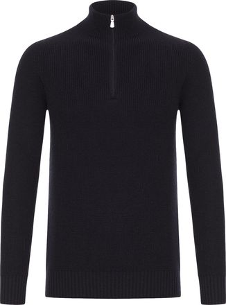 Nome WOOL TURTLENECK SWEATER WITH ZIP - Nome - Man