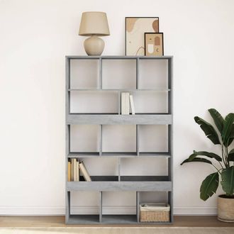 Berkfield Home Classic Bookcase Concrete Grey 100x33x156.5 cm Engineered Wood