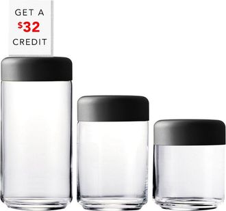 Mepra Set Of 3 Urano Canisters With $32 Credit