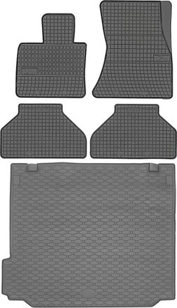 OEM Juego De Alfombrillas De Goma Para Coche Y Alfombrilla Para Maletero Para Bmw X5 E70 Suv (04.2007-09.2013)