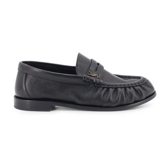 Saint Laurent Le Loafer - Dames - Schoenen - Zwart - Maat: 41 EU Leer