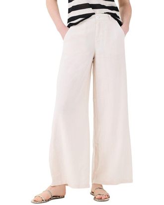 Nic+Zoe Nic+Zoe Rumba Wide Leg Linen-Blend Trouser