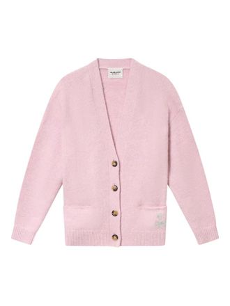 Isabel Marant Eborah button cardigan - Pink
