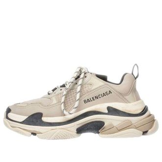 Balenciaga (WMNS) Balenciaga Triple S Trainer Beige Black 524039W09O69787