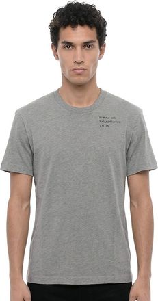 Neil Barrett Grey Slim Crew Neck T-Shirt
