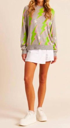 John & Jenn Boaz Sweater In Razzle Dazzle