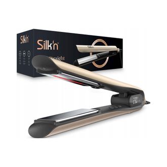 Silk&rsquo;n Silkn Silkystraight Hair Straightener With Infrared And Ion Technology For Various Hair Textures And Conditions Beige