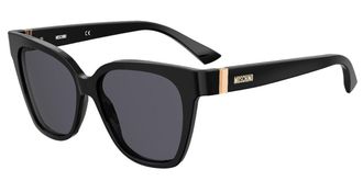 Moschino MOS066/S 807/IR Womens Sunglasses Black Size 55