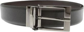 A|X Armani Exchange Riemen - Heren - Riemen - Zwart - ONE Size - Leer - Accessoires