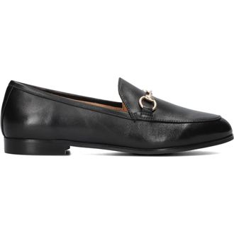 Notre-V Schoenen, Dames, Zwart, 40 EU, Leer, Zwarte Loafers voor een Stijlvolle Lente