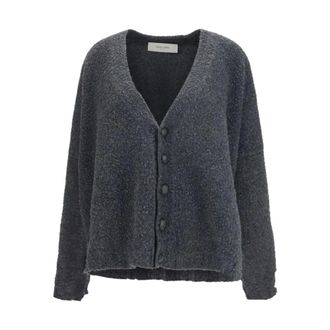 Golden Goose Gebreid vest - Heren - Truien - Grijs - Maat: Xs/S Zijde